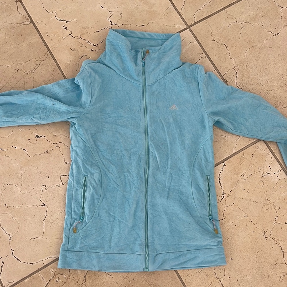 Adidas fluffy jacket
